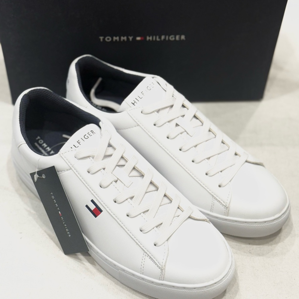 Tommy Hilfiger Brecon Men's White Sneakers